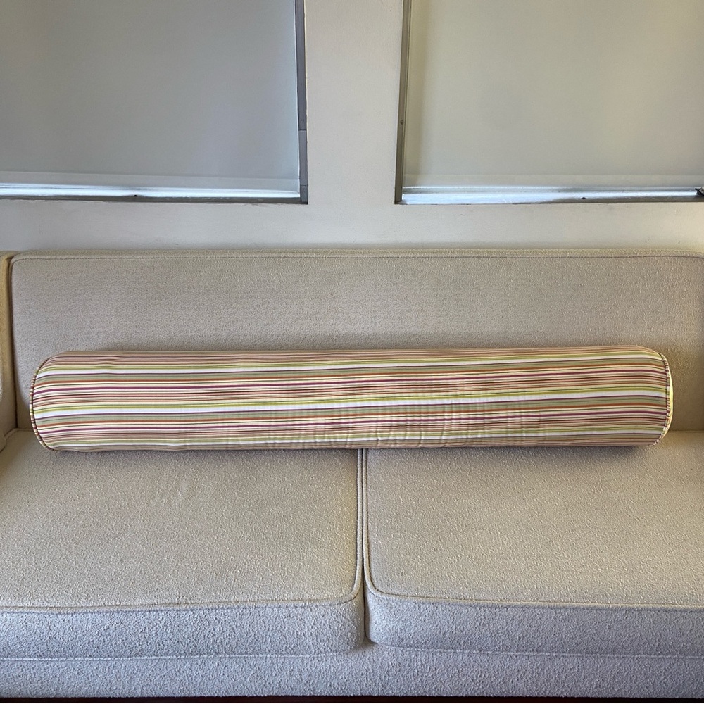 Beautiful Custom striped long accent pillow